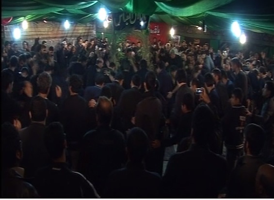 خیمه خوزستانی‌های مقیم تهران- سعادت آباد- محرم 1391- مستند قصه یاران